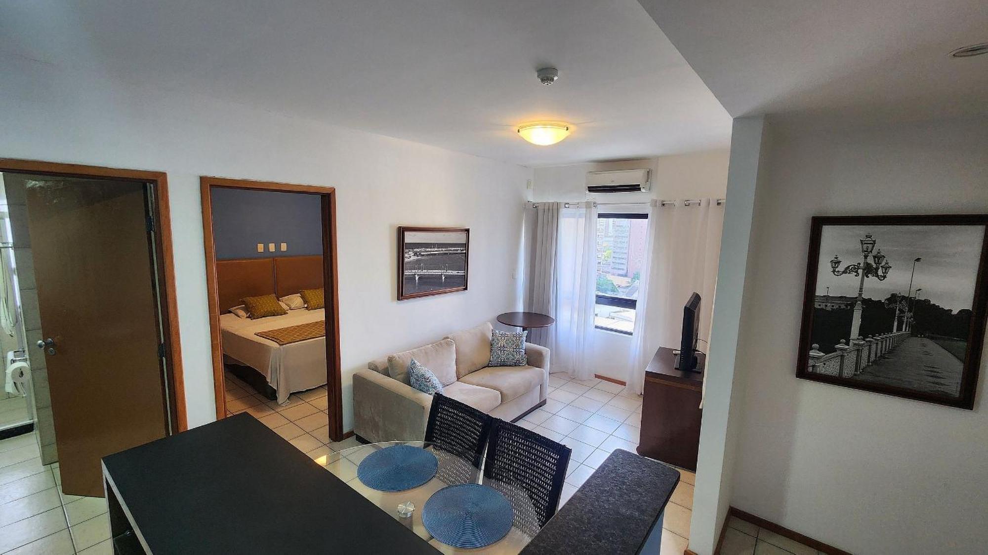 Flat No Condominio Metropolis - Ilha Do Leite Ресифи Экстерьер фото