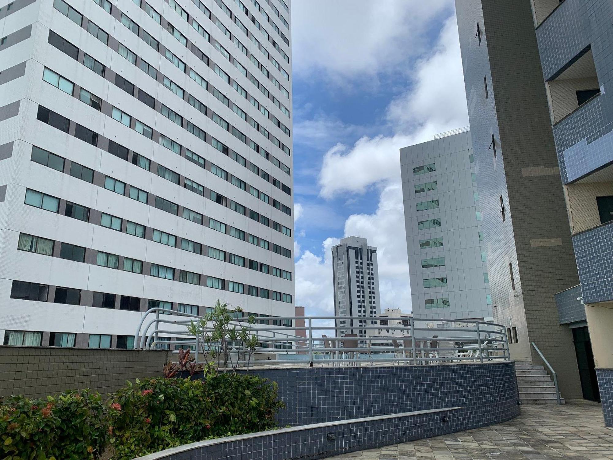 Flat No Condominio Metropolis - Ilha Do Leite Ресифи Экстерьер фото